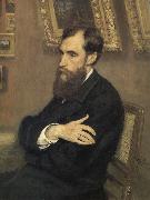 Portrait of Pavel Tretyakov Ilya Repin